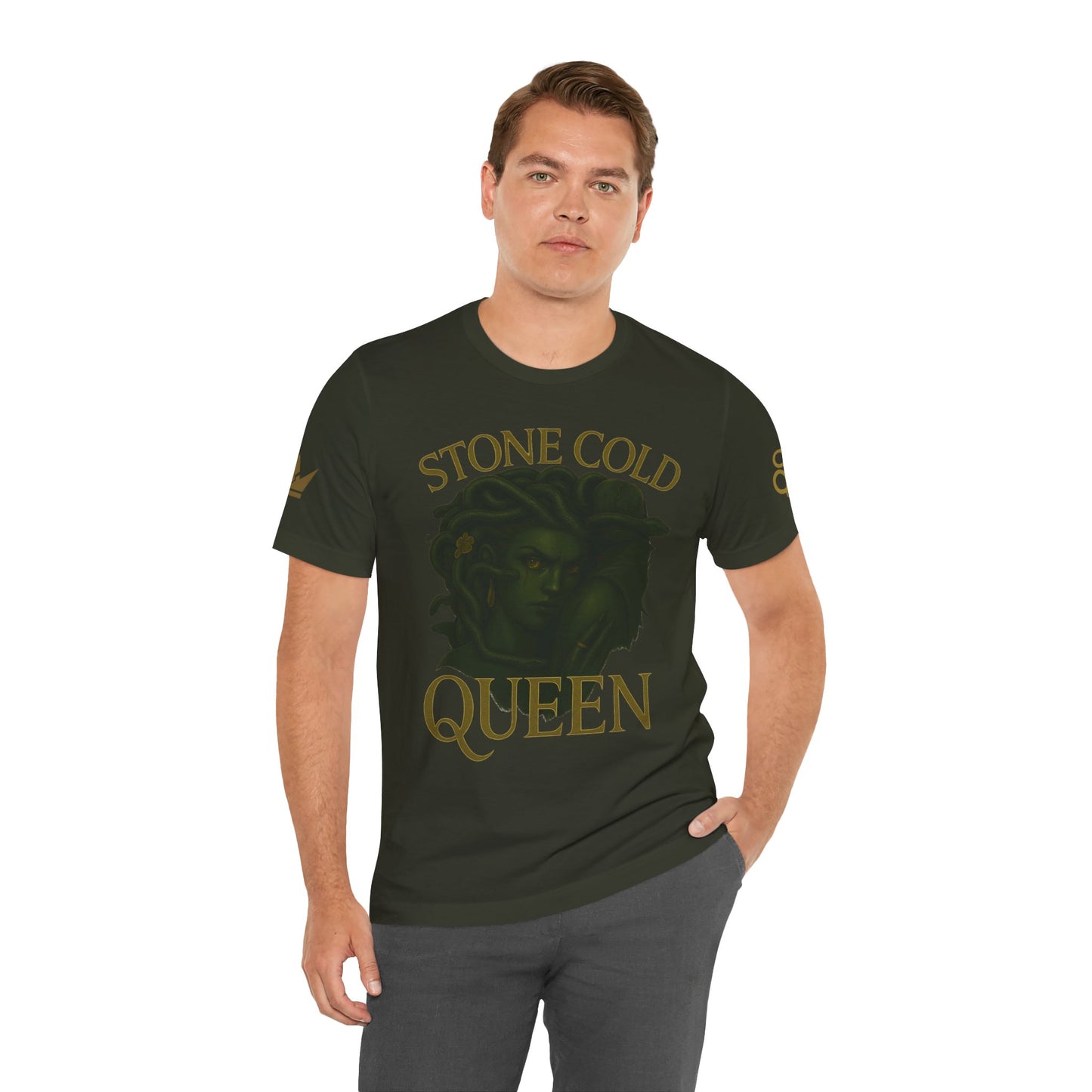 STONE COLD QUEEN – Myth-Inspired Unisex Tee