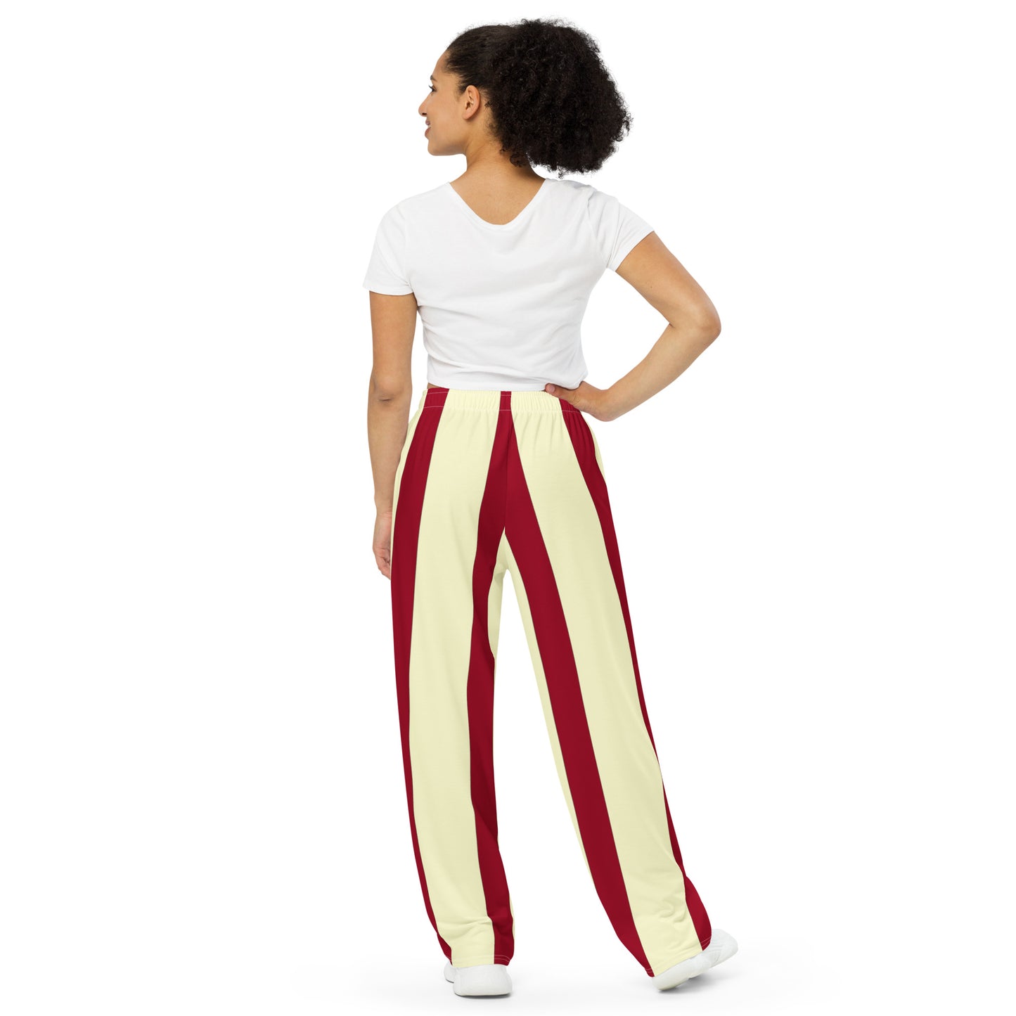 Goscrilla Women's Stripe Wide-Leg Pants