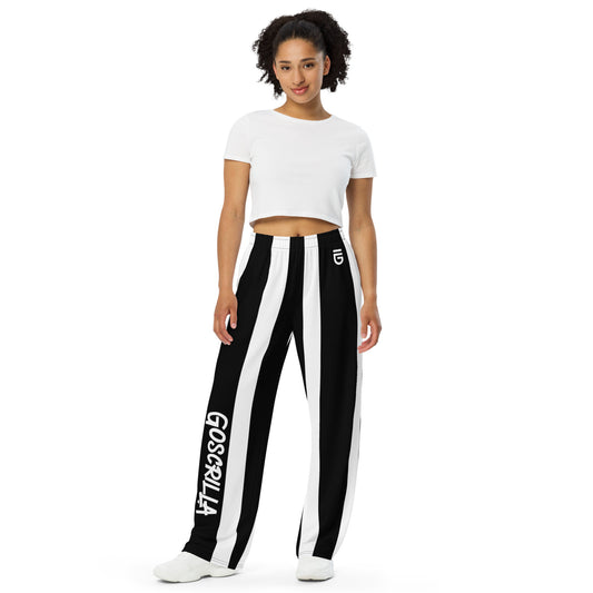 Goscrilla Women's Stripe Wide-Leg Pants