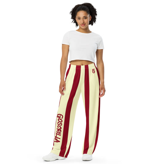 Goscrilla Women's Stripe Wide-Leg Pants