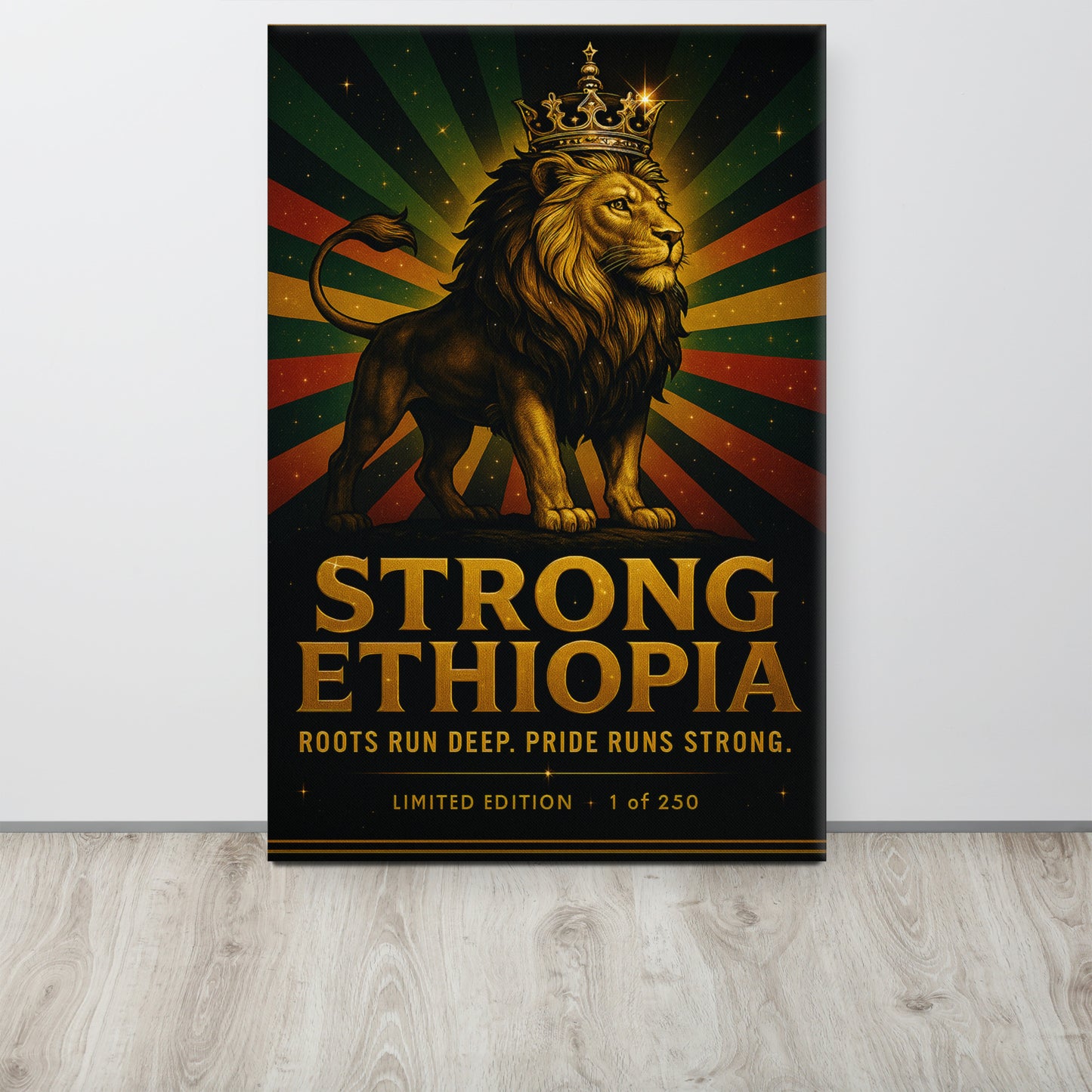 Ethiopia Strong — Limited Edition Canvas [ 24 x 36/ 30 × 40 in Archive Series Masterwork