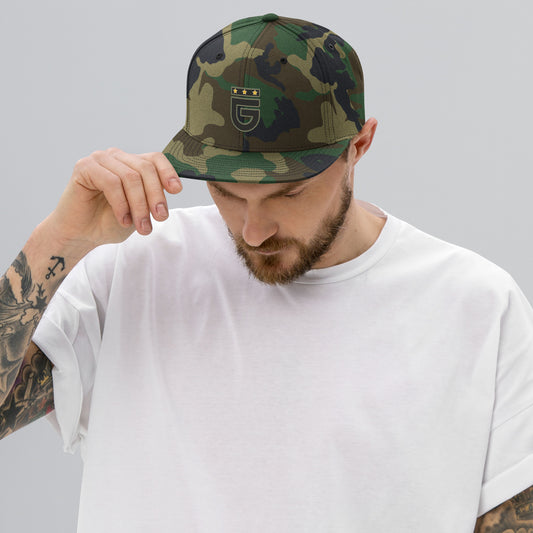 Goscrilla Camouflage Snapback Hat