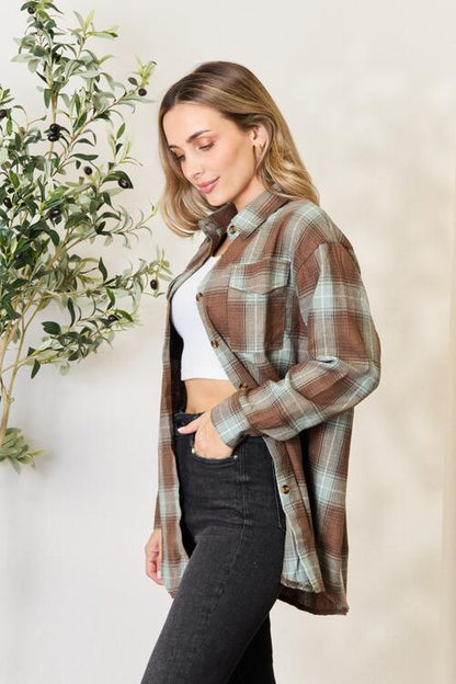 Women's Plaid Shirt