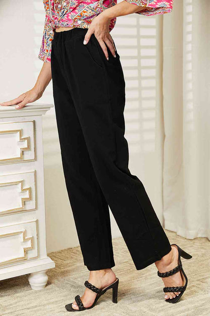 Women's Pull-On Pants with Pockets