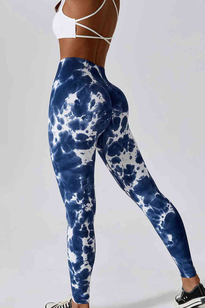 Women's High Waist Tie-Dye Sports Pants