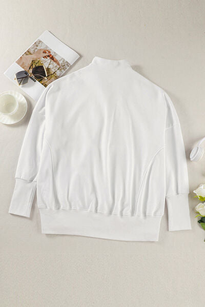 Women's Half Zip Sweatshirt