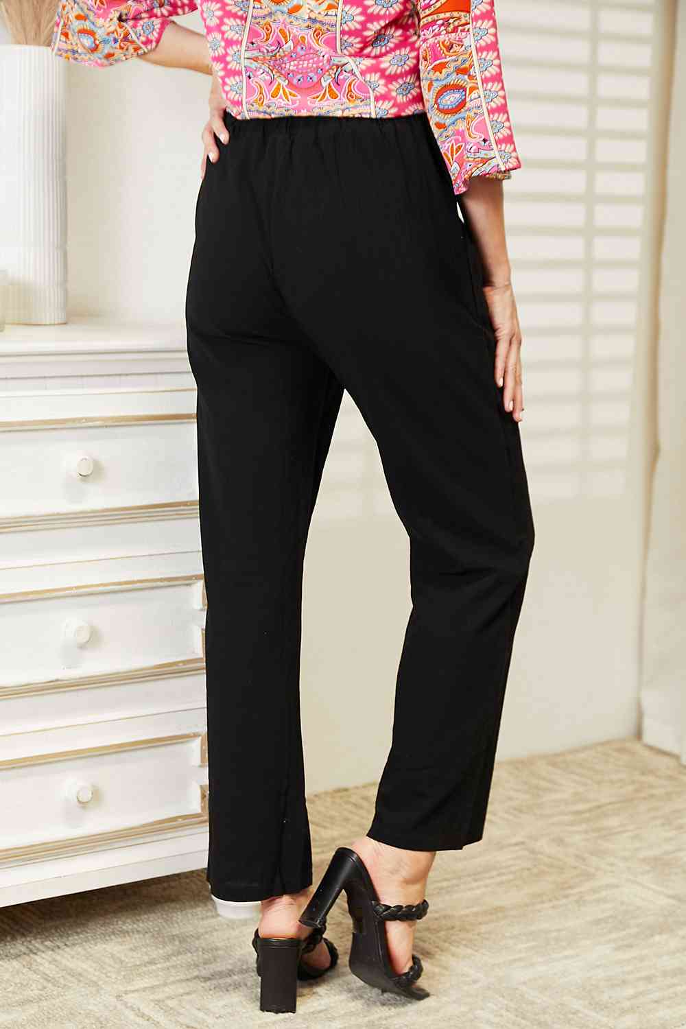 Women's Pull-On Pants with Pockets