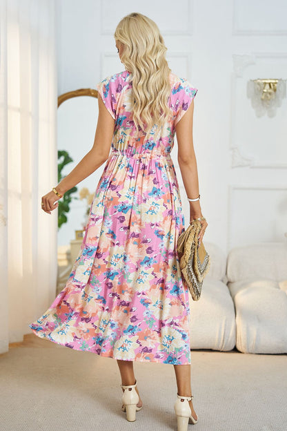 Women's Floral Midi Dress