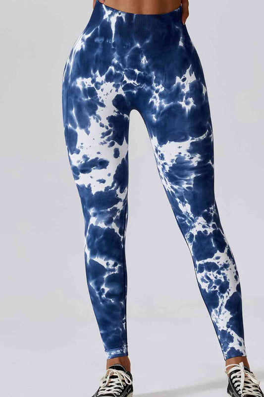 Women's High Waist Tie-Dye Sports Pants