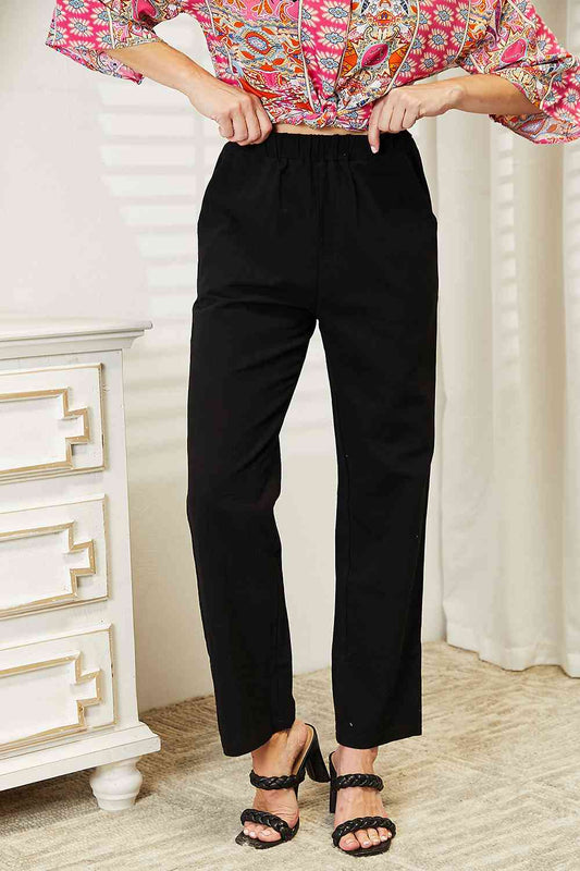 Women's Pull-On Pants with Pockets